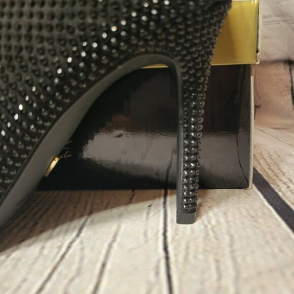 Thalia Sodi Rhinestone Raquell Pointed Toe Stiletto Boot - Picture 7 of 11